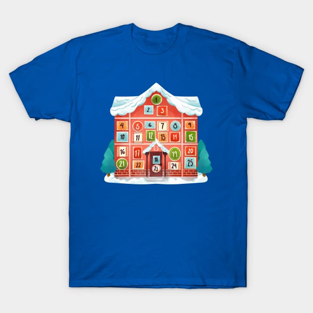 Advent Calendar T-Shirt by Mako Design 